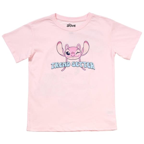 Girls (7-16) Disney Angel Glitter Trend Setter Tee