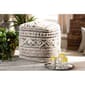 Baxton Studio Cronin Handwoven Hemp Pouf Ottoman - image 1