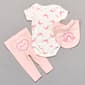 Baby Girl (NB-9M) baby views(R) Pink Heaven 3pc. Turn Me Around Set - image 1