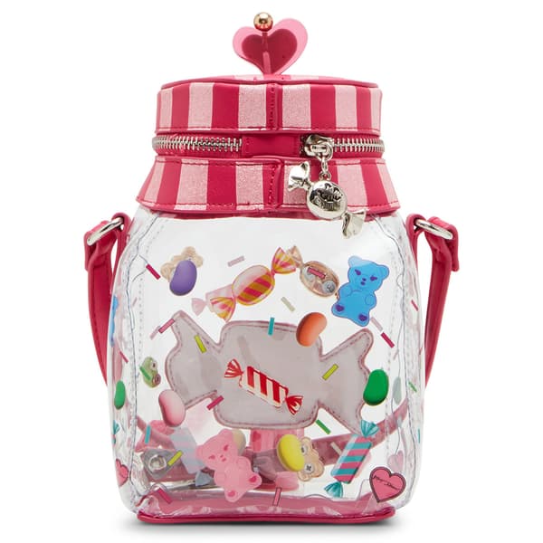 Betsey Johnson Gimmie Candy Clear Crossbody