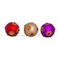 Kurt S. Adler 80MM Starburst Gem Glass Ball Ornaments - Set of 6 - image 6