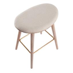 LumiSource Saddle Contemporary Counter Stools - Set of 2