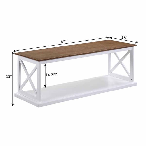 Convenience Concepts Coventry Driftwood Coffee Table