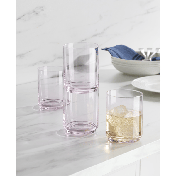 Lenox® Tuscany Stackable Blush Tall Glasses - Set of 4