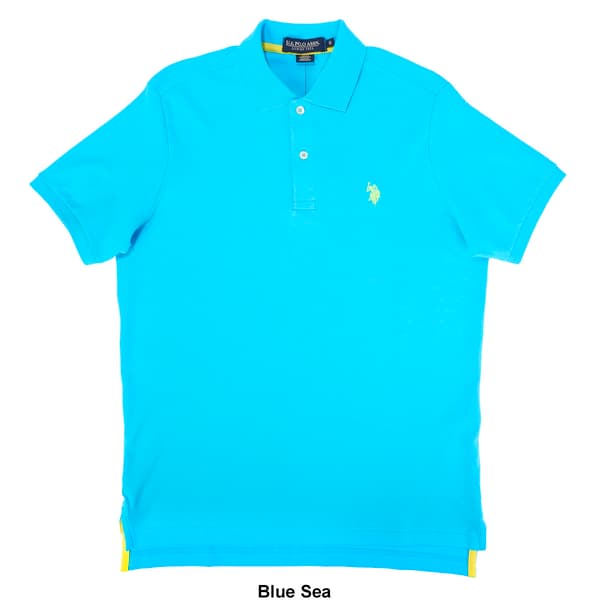 Mens U.S. Polo Assn.&#174; Contrast Logo Short Sleeve Polo