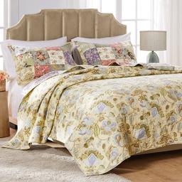 Greenland Home Fashions™ Blooming Prairie Patchwork Quilt Set