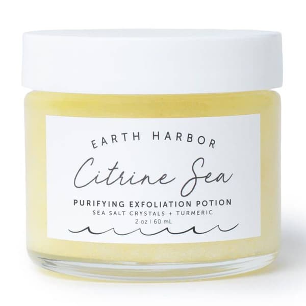 Earth Harbor Citrine Sea Purifying Exfoliation Potion - image 