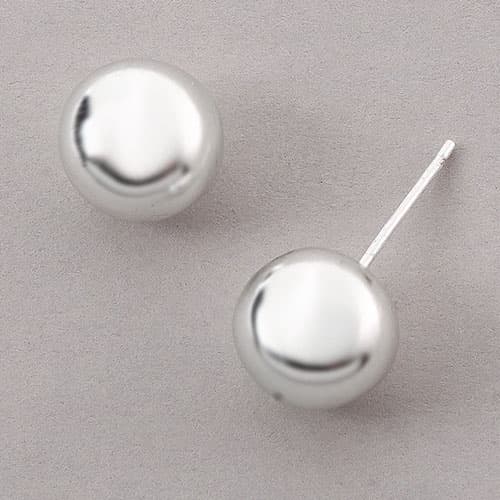 Designs by FMC Sterling Silver Beaded Stud Earrings