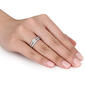 Loveblooms&#8482;  Round White 1/2ctw. Diamonds Bridal Ring Set - image 4