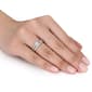 Loveblooms™  Round White 1/2ctw. Diamonds Bridal Ring Set - image 4