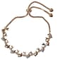 Accents Gold Plated Diamond Accent Dolphin Adjustable Bracelet - image 1