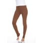 Womens White Mark Solid Leggings - image 6