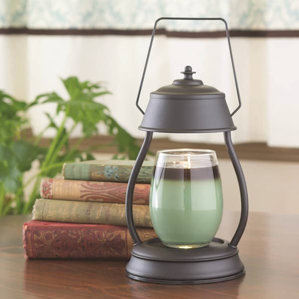 Candle Warmers Etc. Black Hurricane Candle Warmer Lantern