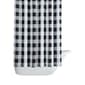 Truly Soft Everyday Buffalo Plaid Black Shower Curtain - image 2