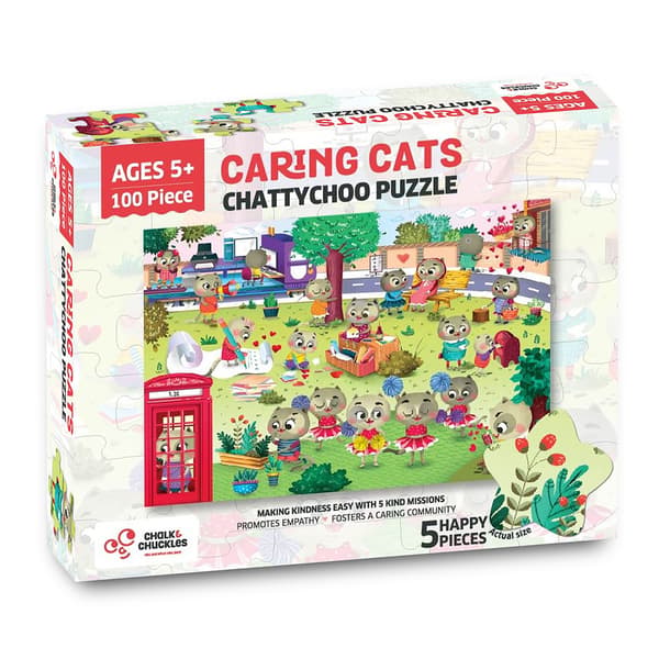 Chalk N Chuckles Chatty Choo Puzzle - image 