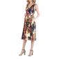 Womens 24/7 Comfort Apparel Maternity Paisley Midi Dress - image 2