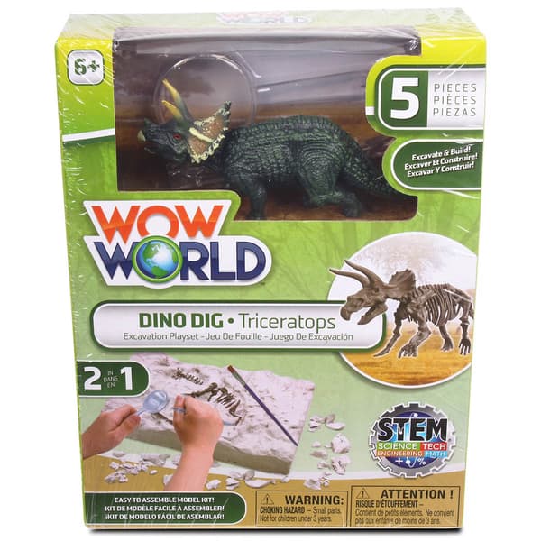 Wow World Triceratops Dino Dig - image 