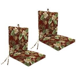 Jordan Manufacturing Siesta Key Chair Cushion - Set of 2