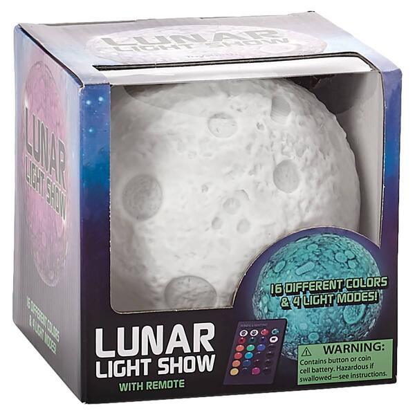 Toysmith Remote Control Moon Lunar Light Show - image 