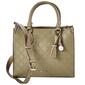 Nine West Chelsay Embossed Logo Satchel - image 1