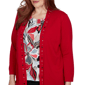 Womens Alfred Dunner Dinner Theater Floral Two in One Blouse - image 5