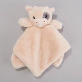 Linzy&#40;R&#41; Baby Cow Rattle Snuggly Security Blanket