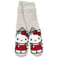 Womens Fuzzy Babba Long Cozy Warmer Rib Cuff Hello Kitty Slippers - image 1