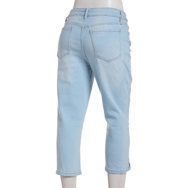 Womens Royalty Vintage Capri with Exposed Button