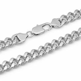 Mens Gentlemen's Classics&#8482; Stainless Steel Curb Necklace