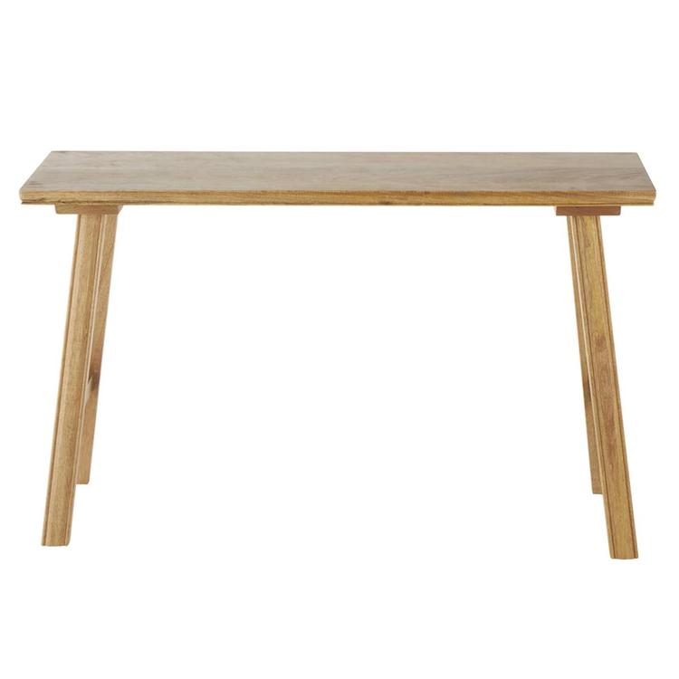 9th & Pike® Farmhouse Brown Mango Wood Bench