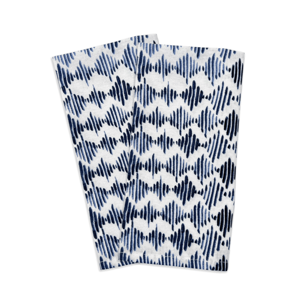 Lenox® Blue Bay Diamond Napkins - Set of 4