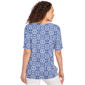 Womens Ruby Rd. Americana Chic Pacific Medallions Tee - image 2
