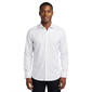 Mens Bill Blass Microfiber Tonal Stripe Slim Fit Dress Shirt - image 1
