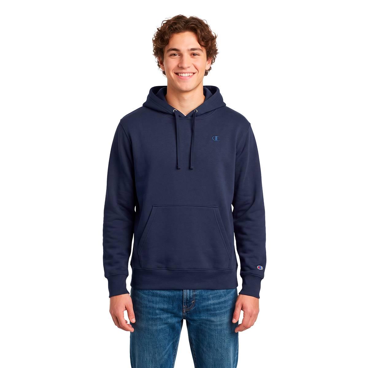 Mens Champion(R) Embroidered C Pullover Hoodie