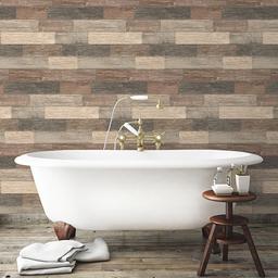 RoomMates(R) Dark Weathered Plank Peel &amp; Stick Wallpaper