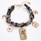 Ashley Scarf Bracelet with Celestial Charms - image 1