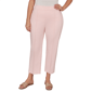 Petite Emaline Enchanted Bloom Pull On Straight Casual Pants - image 3