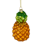 Northlight 4.75in. Glittered Pineapple Glass Christmas Ornament - image 3
