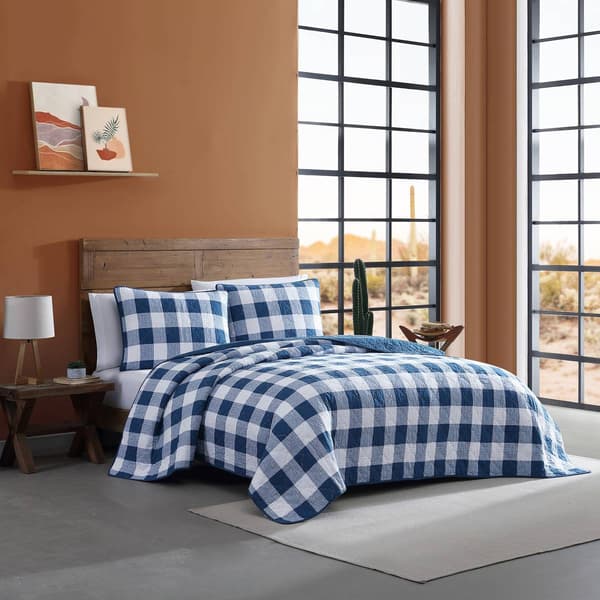 Wrangler Flagstaff Check Cotton Quilt Set