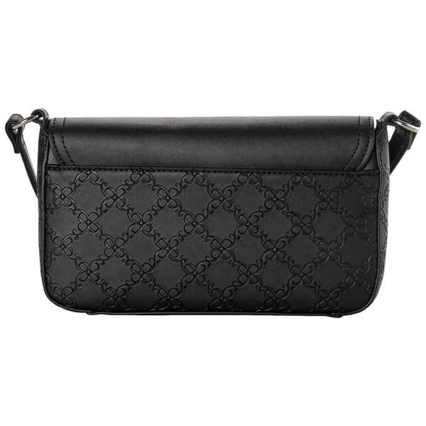 Nine West Bowie Mini Flap Embossed Logo Crossbody