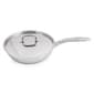 BergHOFF Belly Shape Stainless Steel 10.5in. Skillet w/ Lid - image 1