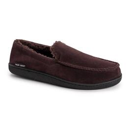 Mens MUK LUKS&#40;R&#41; Faux Suede Moccasin Slippers