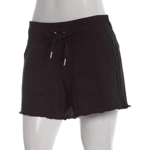 Womens Calvin Klein Performance Rib Waistband Terry Shorts