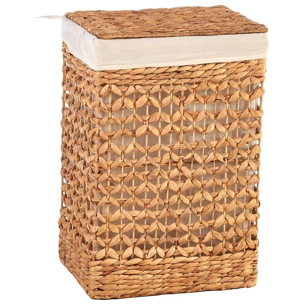 Baum Brothers Medium Flower+Rice Nut Weave Water Hamper