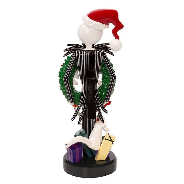 Kurt S. Adler 10in. Disney Jack Skellington w/ Wreath Nutcracker