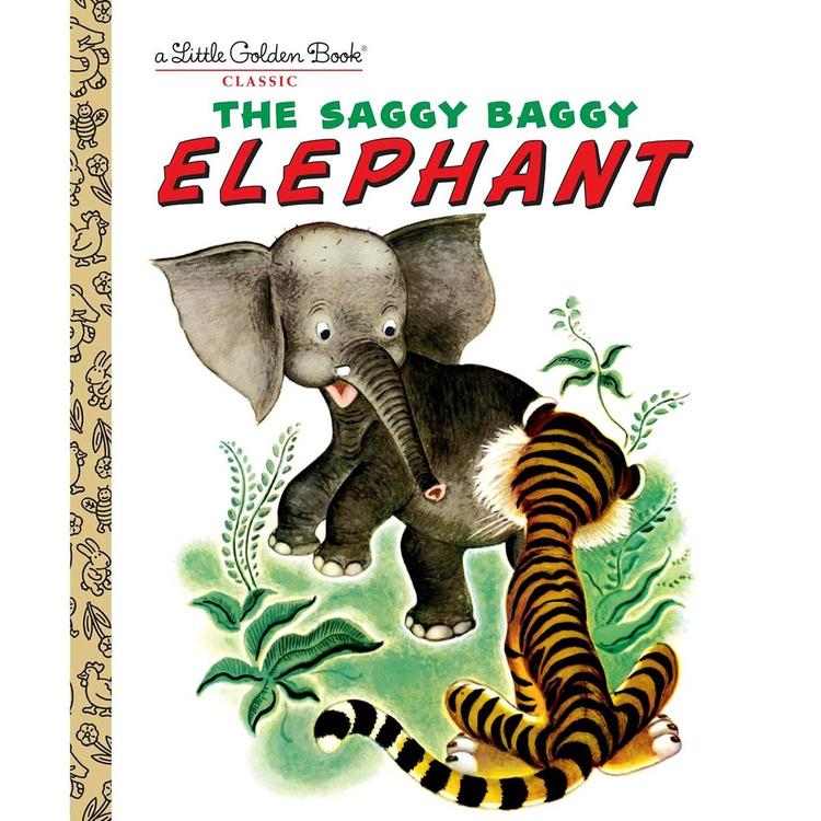 Little Golden Books(R) Saggy Baggy Elephant