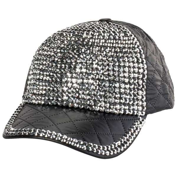 Womens Madd Hatter Bling Baseball Cap - image 