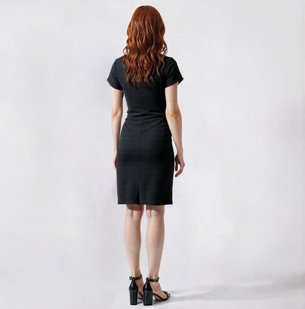 Juniors Madden Girl Cap Sleeve Wrap Asymmetrical Dress