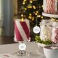 Luminara 3x4.5 Candy Cane Wide Stripe Flameless LED Pillar Candle - image 3