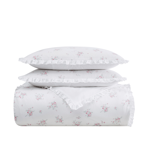 The Farmhouse by Rachel Ashwell Signature Rosebury 3pc. Duvet Co